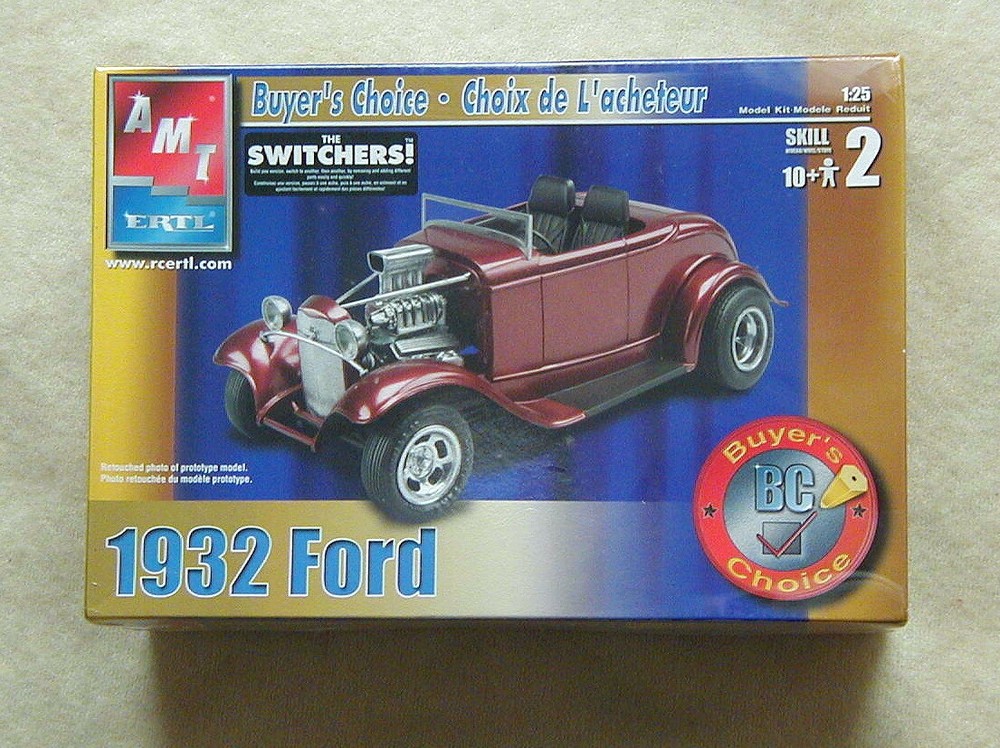 FACTORY SEALED AMT/Ertl 1932 Ford Roadster Coupe #38017 Switchers Buyer’s Choice