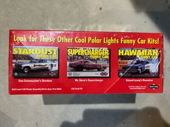Polar Lights 6504 1/25 ’68 Cuda Mazmanian’s Big John Funny Car factory sealed
