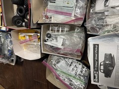 JUNK Lot Model Cars Revell MPC AMT 1/25 Scale Plastic 57ish Open Boxes & Bags