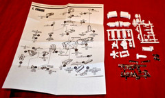 AMT Ford-600 City Delivery Truck Super Duty V8 Engine 1/25
