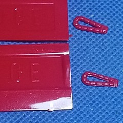 🌟 Tailgate & Chains Little Red Wagon 1:25 Scale 1000s Model Car Parts 4 Sale