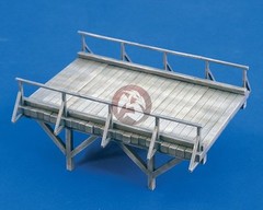 Verlinden 1/35 Wooden Bridge Section (6″ x 3″ inches) [Resin Diorama Model] 1725