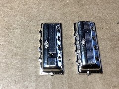 1 25 scale model parts 48 Ford Coupe Custom Valve Covers No Box