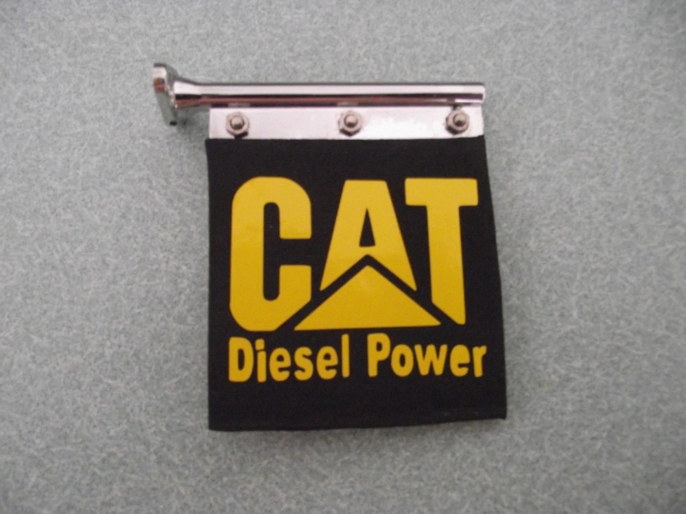YELLOW CAT DIESEL TAMIYA 1/14 SCALE MUD POWER VINYL DIE CUT DECALS 1:14