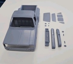 ABS-LIKE RESIN 3D PRINTED 1/25 1974 CHEVROLET C10 STEPSIDE BODY