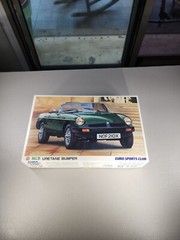 AOSHIMA EURO SPORTS CLUB 1978 MG MGB URETANE BUMPER MODEL 01398