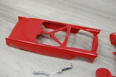 Monogram ’56 T-Bird Model Car Kit 1:24 Scale Pre-Owned Partially Assembled 1956
