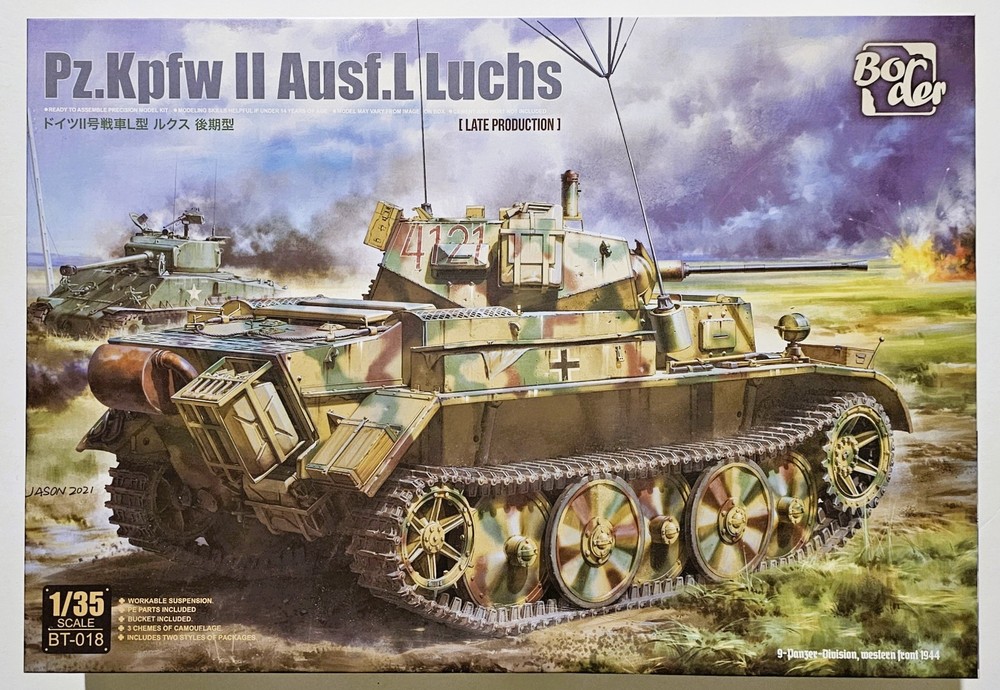1/35 Border BT018: Pz.Kpfw.II Auslf.L Luchs