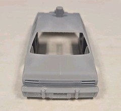 ABS-LIKE RESIN 3D PRINTED 1/25 1976 PLYMOUTH VOLARE SEDAN POLICE CRUISER BODY