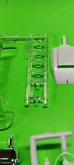66 1966 Chevy Malibu SS 1/24 Body Hood Glass Bumper Interior Tub Frame Rear End
