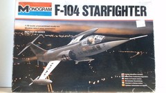 Monogram #5409 F-104 Starfighter 1/48 Scale