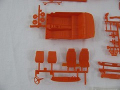 1981 AMT Ertl 1/25 Orange 1968 Chevrolet Camaro Z28 Model Car Kit #6559 New!