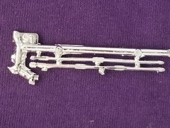 56 Chevrolet 150 & 210 FRONT FENDER TRIM for Atlantis Revell 1:25 Model Kit 1956