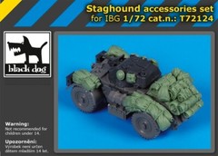 Blackdog Models 1/72 STAGHOUND ARMORED CAR ACCESSORIES SET Resin Detail Set