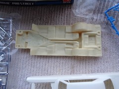 AMT # 636 1966 Chevy Nova Kit Parts Pictured only & Resen Stock Type Frame 1/25