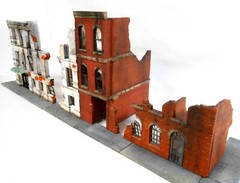 Dioramas Plus “Urban Building Ruins” 1/35 Diorama Huge Kit Super Detailed WOW!