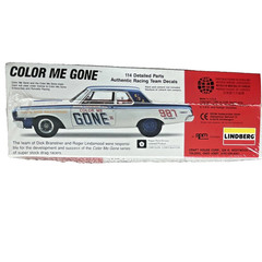 VTG. 1996 LINDBER 1:25 SCALE ” 1964 DODGE 330 SUPER STOCK ” COLOR ME GONE 72156