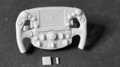 FERRARI F1 STEERING WHEEL – resin 2 4 8 12 18 24 25 32 35 monza enzo f40 gto 250