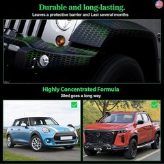 NADAMOO Plastic Restorer, Highly Concentrated Ceramic Coating for Cars, Back to