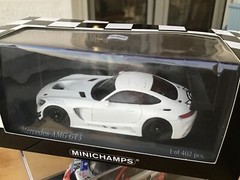 1/43 MINICHAMPS Mercedes AMG GT3, met.white , 1/402 PCs ,2017 mint+++!