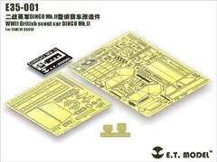 ET Model E35001 1/35 Dingo Mk.II Detail Up Set for Tamiya 35018