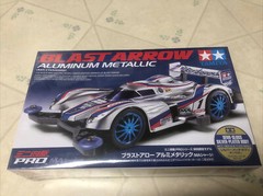 TAMIYA 95039 Mini 4WD BLAST ARROW Aluminum Metallic (MS Chassis)