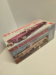 1963 FORD FAIRLANE 500 HARDTOP AMT ’63 Issue 1/25 Plastic Model Kit “COMPLETE”
