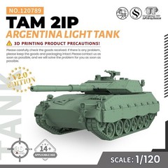 15mm WarGaming Military Model Parts Argentina TAM 2IP Light Tank