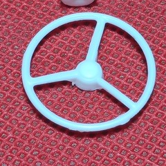 Semi Steering Wheel & Column Mack R685ST 1:25 Scale Model Truck Part AMT