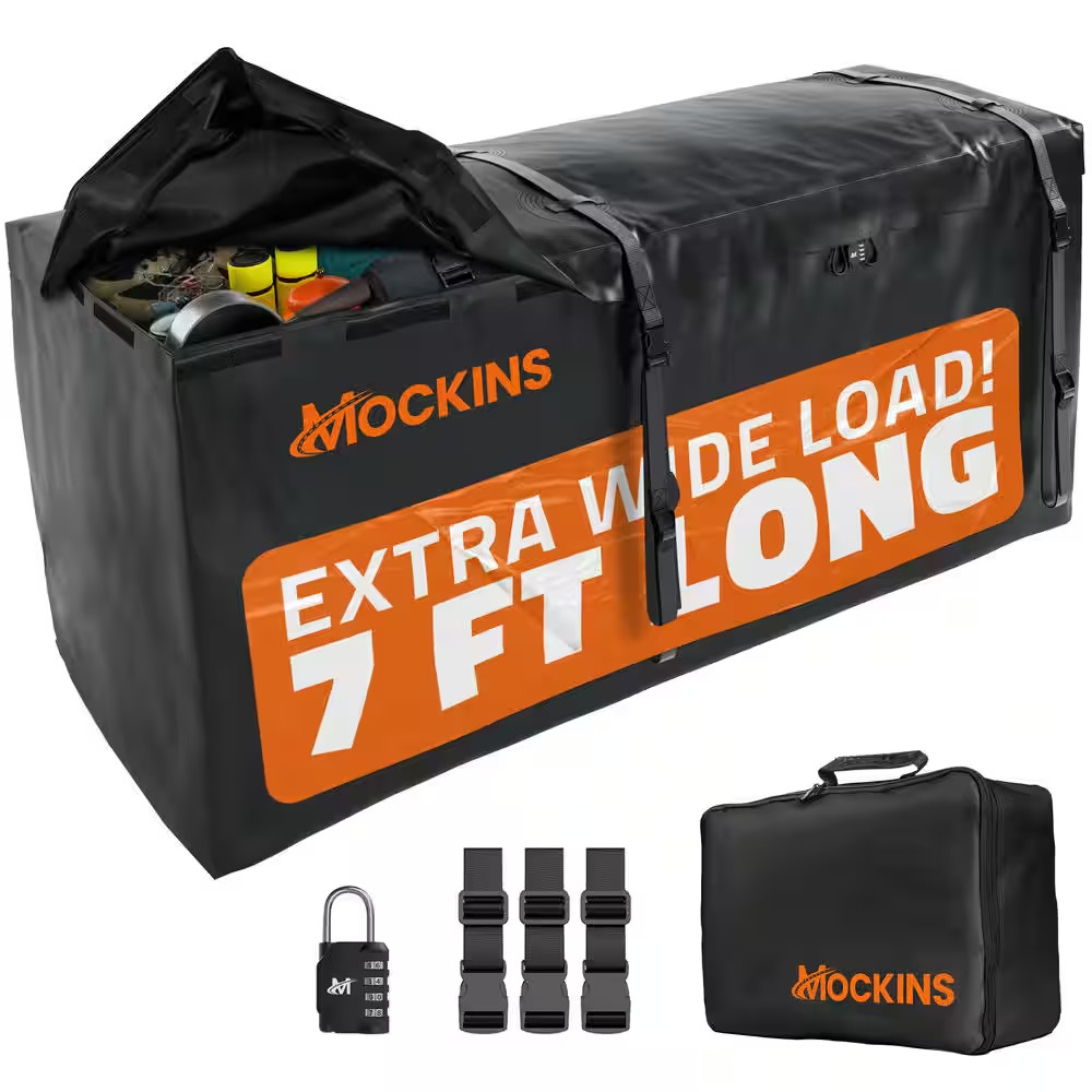 40 Cu. Ft. Waterproof Black Hitch Cargo Carrier Bag (84 In. X 24 In. X 34 In.) w