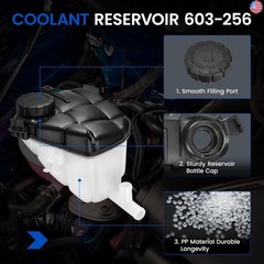 Engine Coolant Reservoir Tank 603-256 Compatible with Mercedes-Benz GL320 GL350