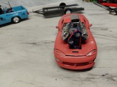 Model Junkyard/parts Plastic ,Nice Custom Car Lot Of 3 Race Car/ Truck/Trailer