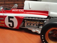 Ferrari B2 312 F1 South Africa Resin Model Kit 1/12