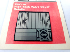 S&S Specialties 1/24 Scale Photo-Etched High Tech Valve Cover Details PVC-16