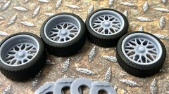 Resin 21/20 Inch: “Raceline Legacy ” Model car Wheels/Tires 1/24 scale
