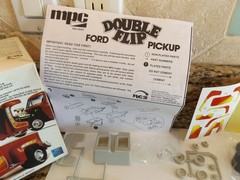 MPC Ford Double Flip Pickup Truck Model Kit 1:25 2007 COMPLETE.