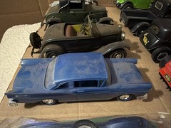 Lot Of 18 Vintage Junkyard Models Smaller Scales Need Work Parts Missing