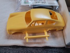 ENTEX #9100 PORSCHE 911 CARRERA – 1/32 SCALE MODEL KIT Snap Kit Unbuilt!