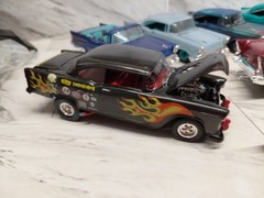 Model Junkyard/parts Plastic Custom Vintage Car Lot Of 11 Custom 55-57 Chevy