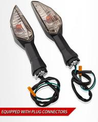 LED Turn Signal Indicator Lights Compatible with Kawasaki NINJA 300 400 650 H2 Z