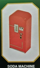 Tip Top Shop #2 PART ONLY 1/25 Diorama Coke Machine Oil Cans Gas Station Garage