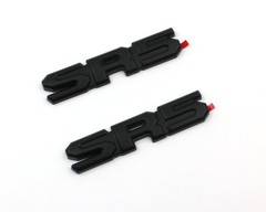 Mnneryss 3Pcs Matte Blackout 4X4 Sr5 Roof Side Emblem Overlay Badge Compatible