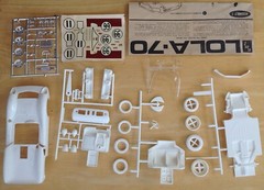 AMT 1:24 Lola-70 Vintage Model Car Kit No. 4021-150, Complete