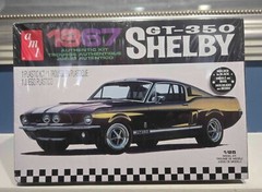 AMT 1967 Shelby GT350 Ford Mustang 1:25 Model Car Kit AMT834 ~ Sealed New in Box