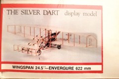 Never Opened Easy Built Models The Silver Dart Display Model W/24.5in Wing Span