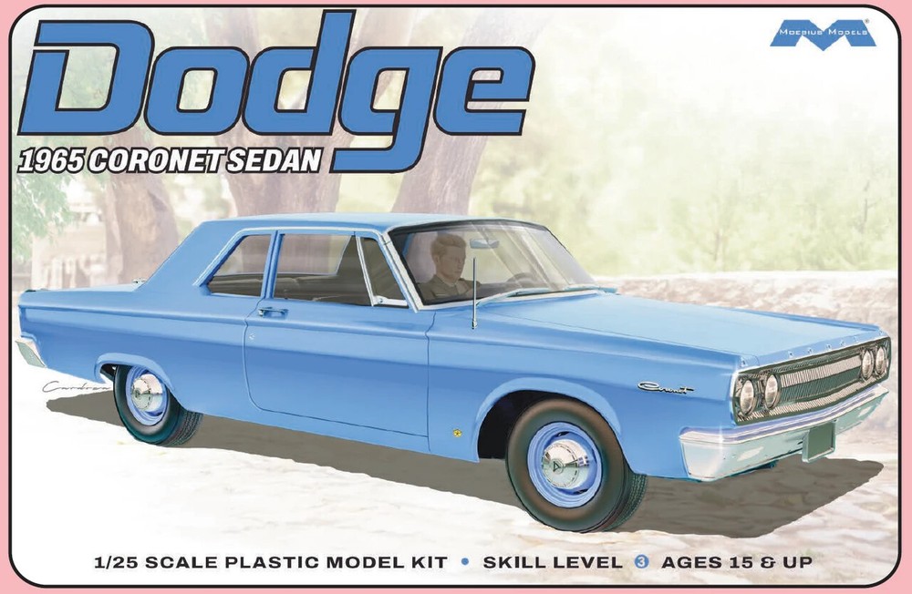 Moebius 1/25 1965 Dodge Coronet Sedan MOE2461