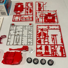 Vintage 1992 Revell SnapTite Dodge Viper RT/10 Model Kit 1/25 Partially Built