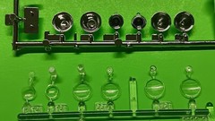 1929 29 Ford Model A Roadster 1/25 Grill Buick Finned Brake Drums Head Lights