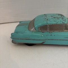 1953 Pontiac Chieftain Promo Metal Model Car Bank by Banthrico Autobank Teal