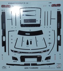 NASCAR DECAL # 9 NAPA ATLANTA WINNER 2025 CHEVROLET CAMARO C ELLIOTT 1/24